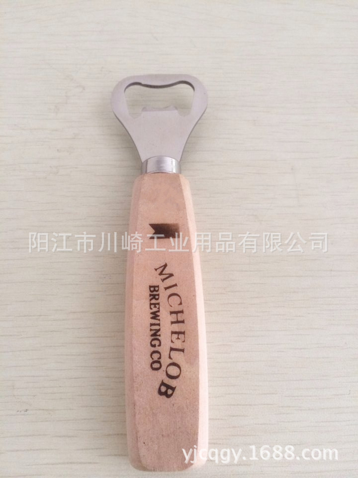 木柄开瓶器开罐器/大象花梨木橡木杂木樟木开瓶器/不锈钢餐具厨具