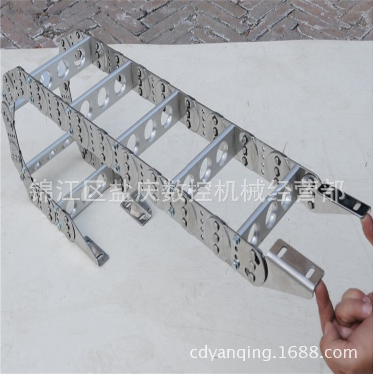 成都盐庆生产工程尼龙拖链 机床塑料拖链大量现货批发零售
