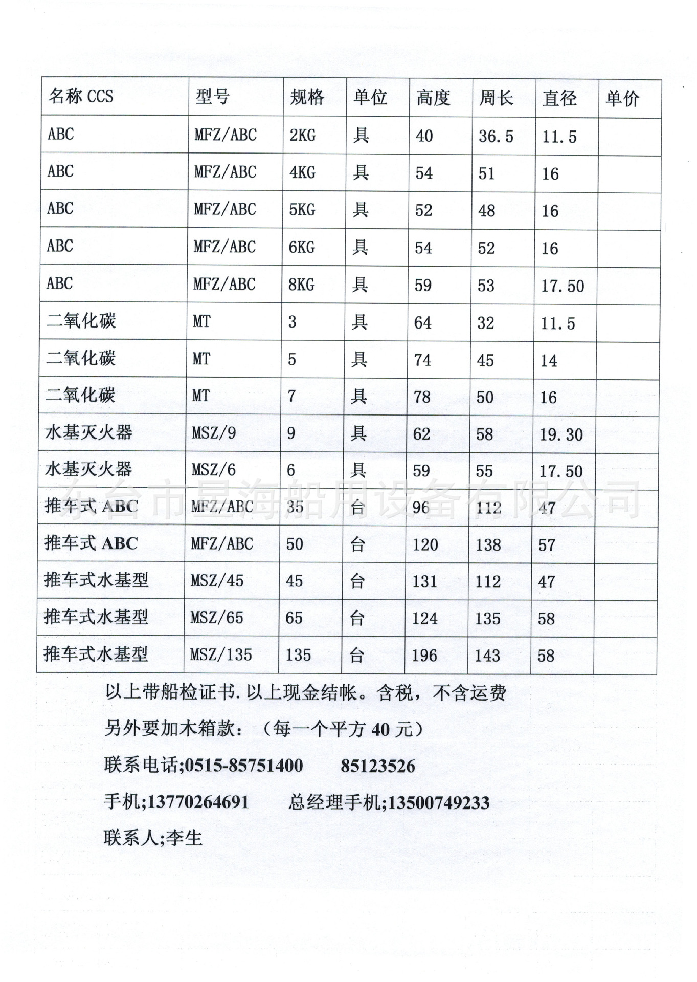 CC产品表