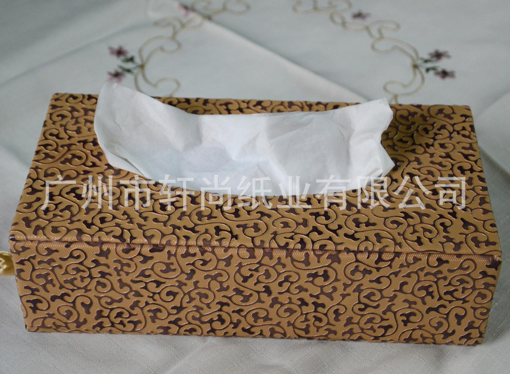 欧式花纹纸巾盒