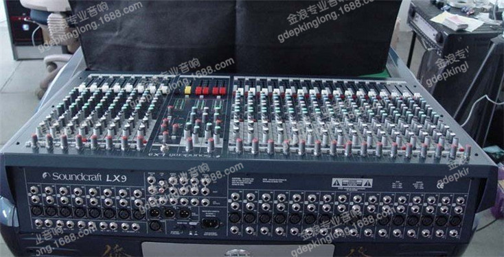 soundcraft 声艺 lx9/32 (rw5769) 7母线4编组32路调_调音台_列表网