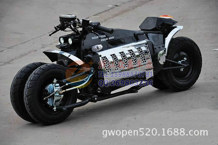 厂家批发直销 道奇战斧v8四轮概念跑车 缩小版摩托车 150cc动力