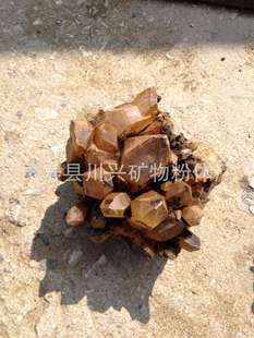 川兴矿业供应纯天然六棱石 水晶石簇(未经过任何加工)