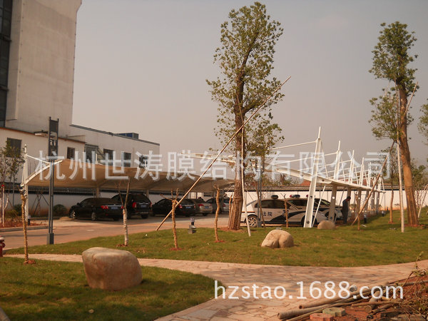 9-2 工程名称：绩溪县人民法院膜结构车棚 (6)