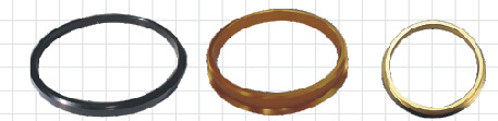 Alloy Hub ring