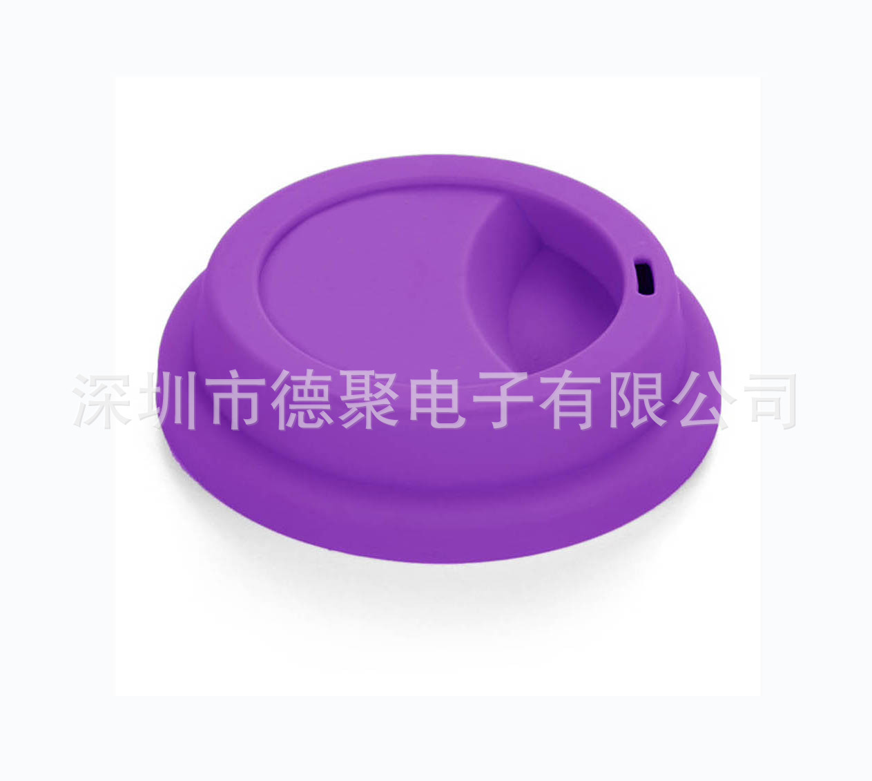 咖啡杯盖紫色0