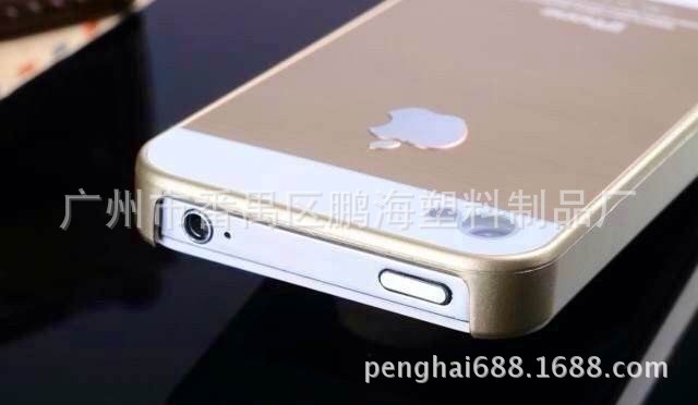 iphone5双色亚克力手机保护壳 防刮花镜面手机