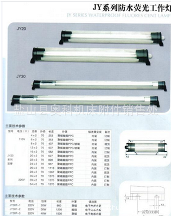 厂家直供机床工作灯 LED61工作灯 JL50D系列工作灯 质优价廉