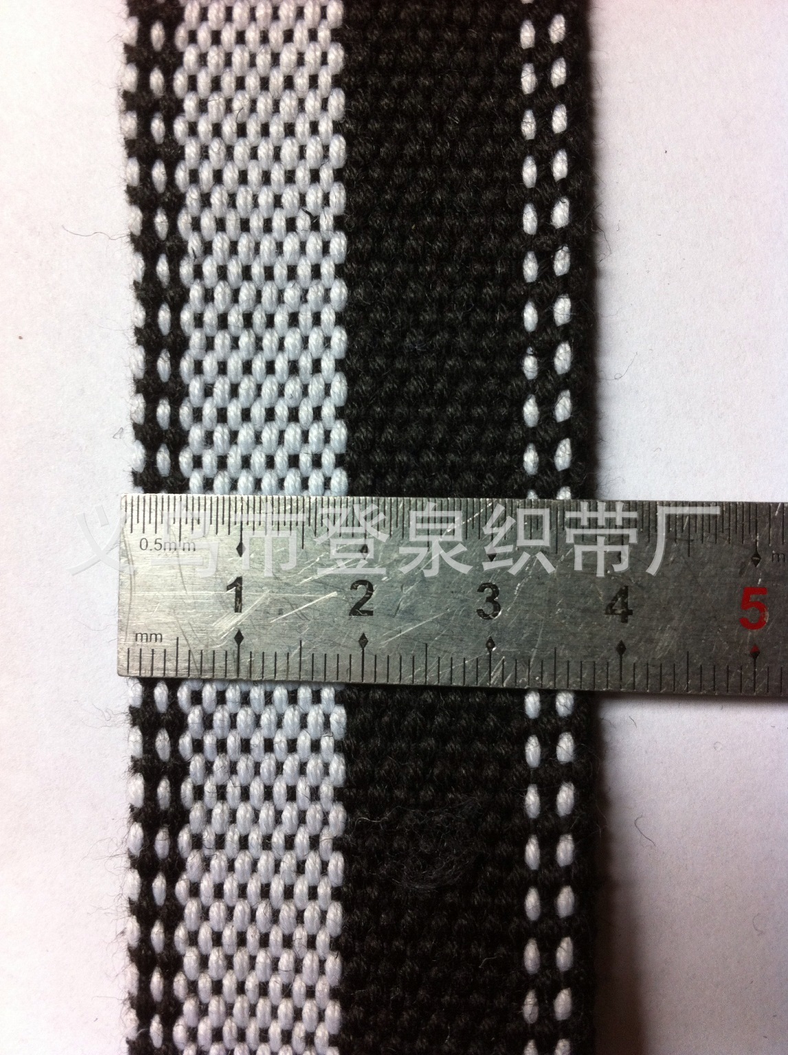 登泉织带厂家直销1cm红色丙纶加厚平纹织带