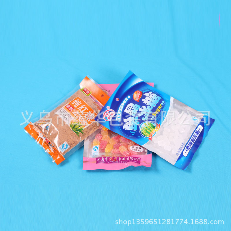 多款单晶冰糖食品袋.规格:16+24cm.厚度单层10丝