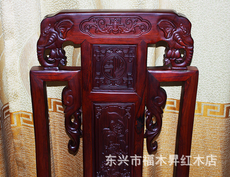 花枝圆台餐桌九件套-9