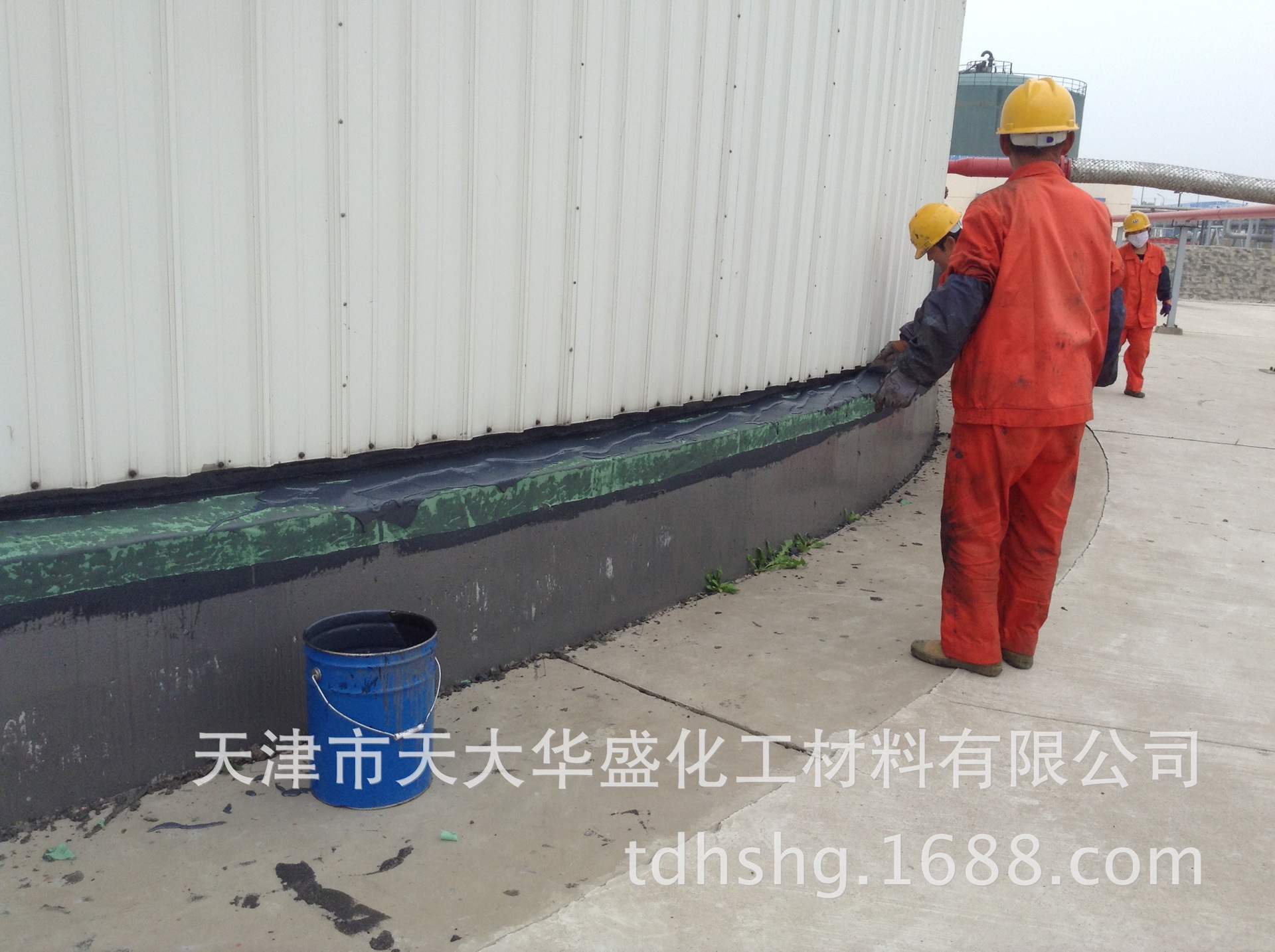 中海油绥中36-1施工现场