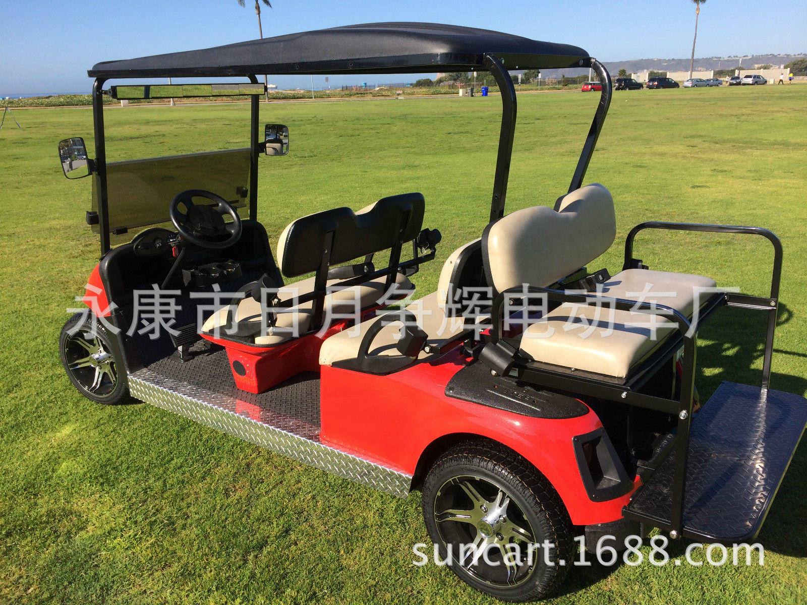 厂家新款clubcar10座电动旅游观光式电动高尔夫球车高配