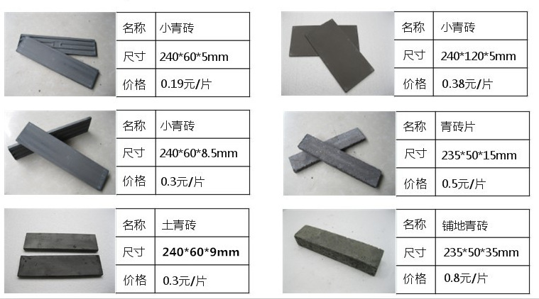 青瓦,青筒瓦,青砖,脊瓦,青砖片,仿古配件 产品继承传统工艺,手工精制