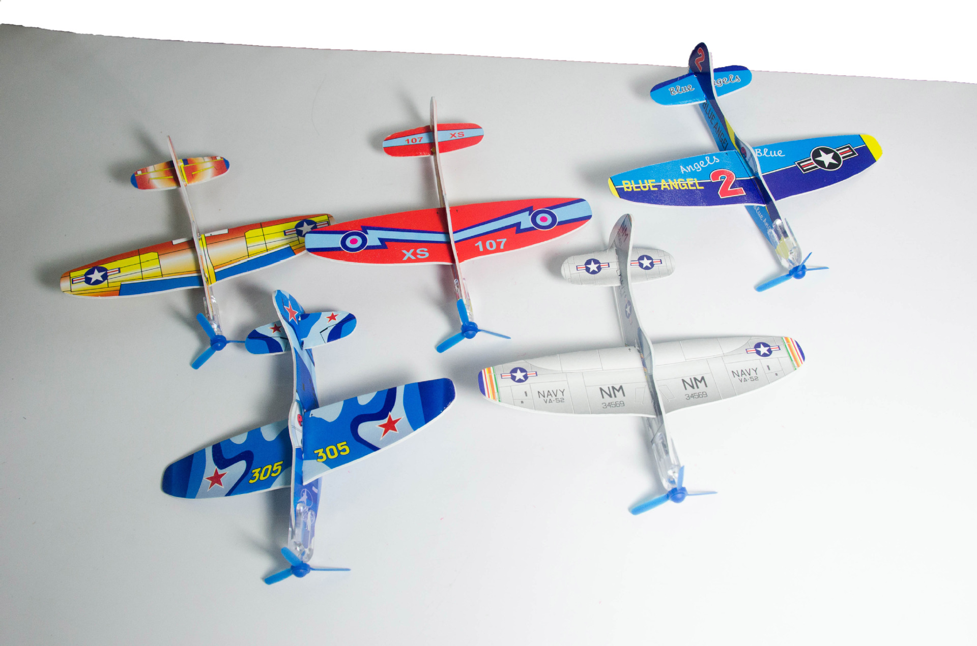 航空模型-纸飞机 泡沫飞机 神奇飞机 儿童玩具 新奇