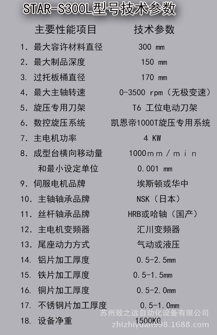 高效率高精密多功能全自动数控旋压机床