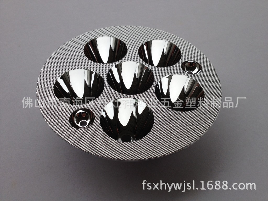 摩托车Led前大灯18W6珠小太子总成