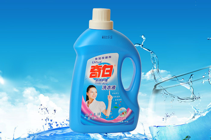 奇白洗衣液2L