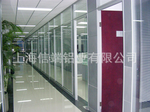 双玻隔断 百叶帘隔断报价单18217229701