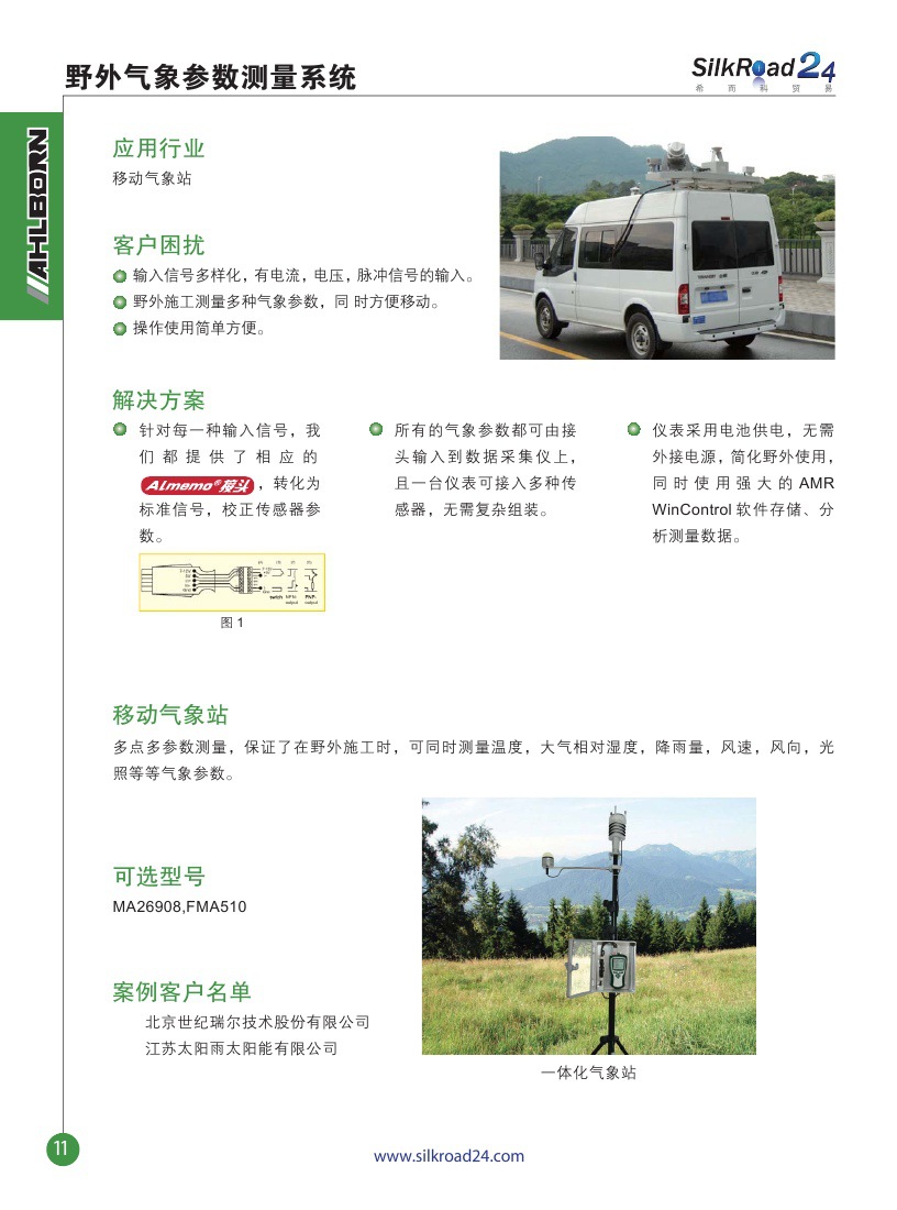 12，ahlborn应用，野外气象数据测量系统