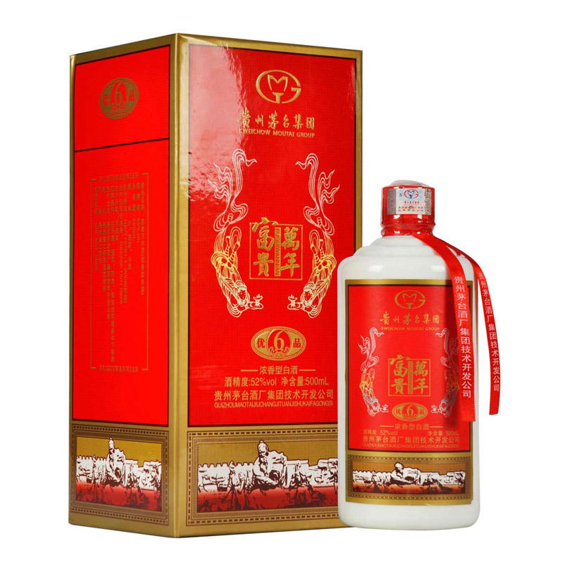 贵州茅台集团 富贵万年 优品 6年 浓香型 白酒 500ml