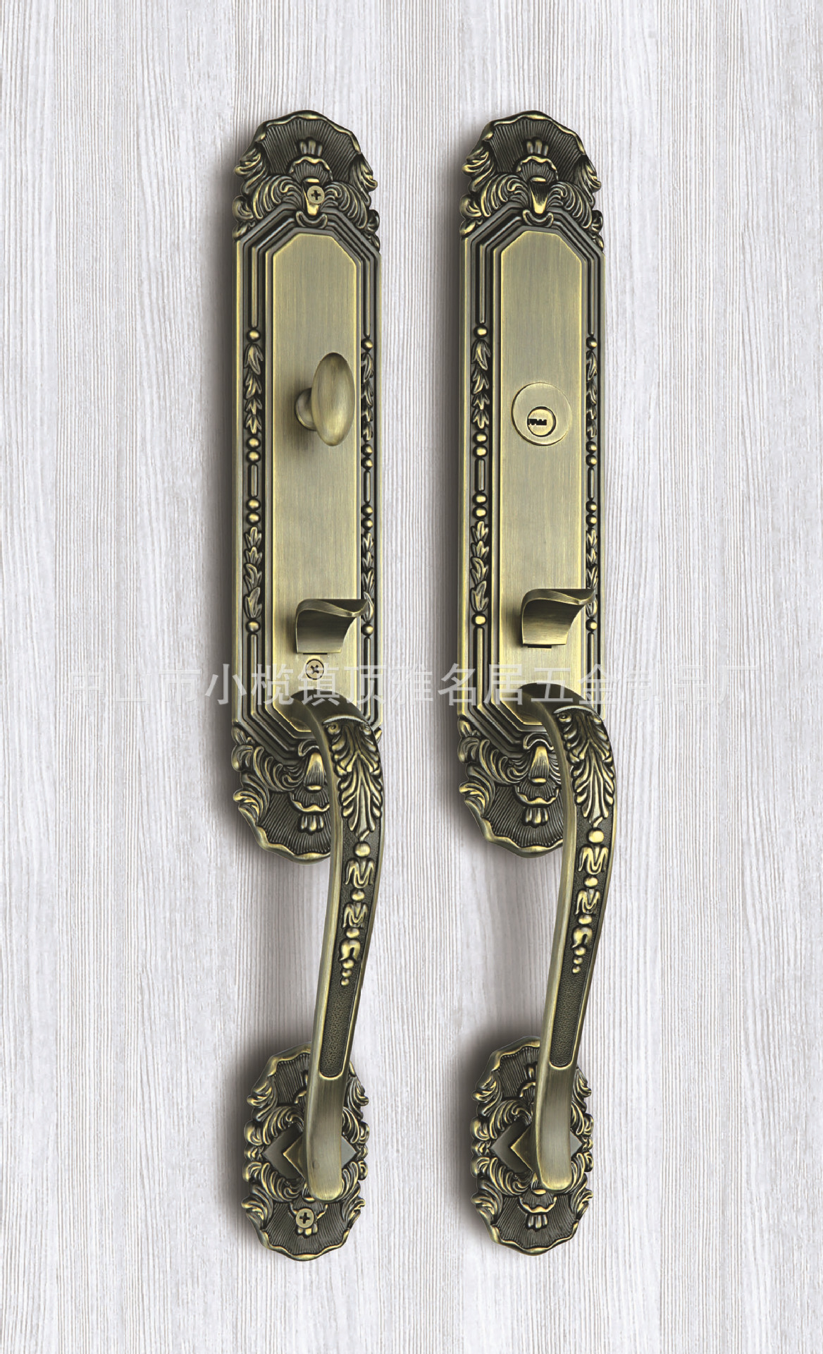 新中式纯铜大门锁木门锁室内静音门锁别墅机械房间门铜锁-阿里巴巴