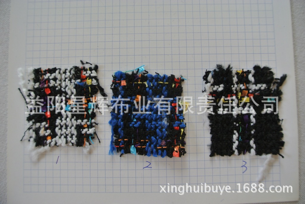花式粗纺呢毛呢面料,时尚秋冬女装面料.,YN114