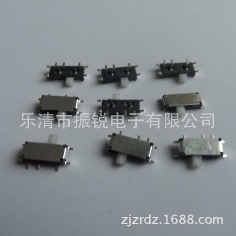 七脚拨动开关 拨动开关 拨动开关贴片 微型拨动开关 波段开关