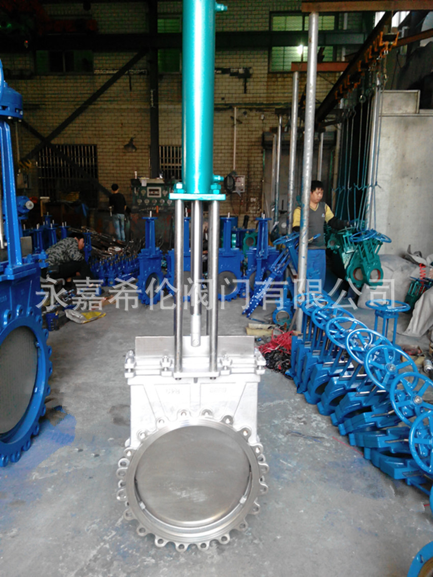 液动不锈钢刀闸阀11261_副本