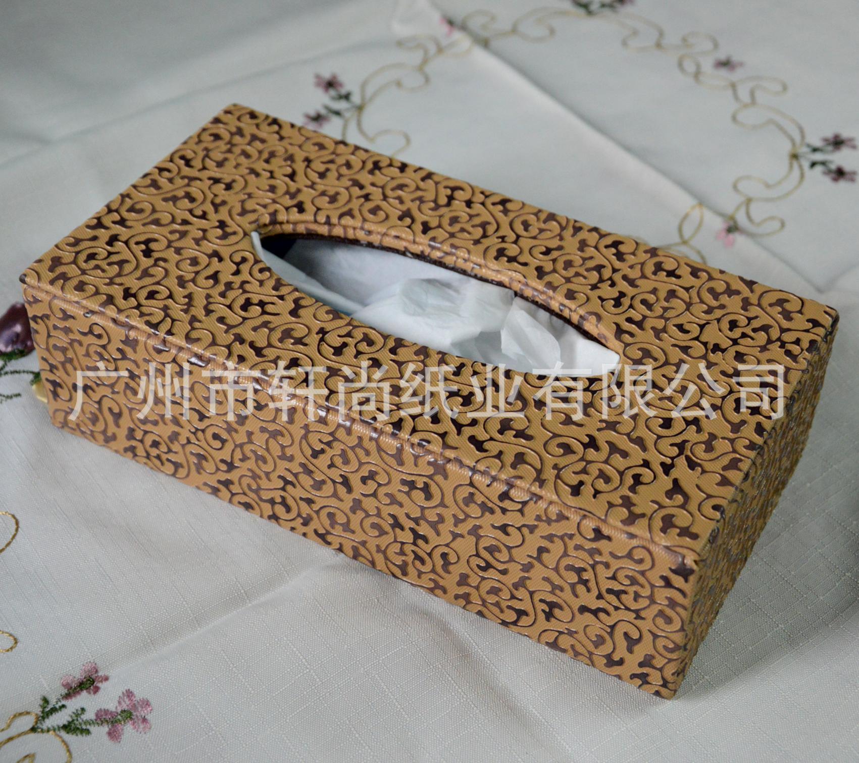 欧式花纹纸巾盒