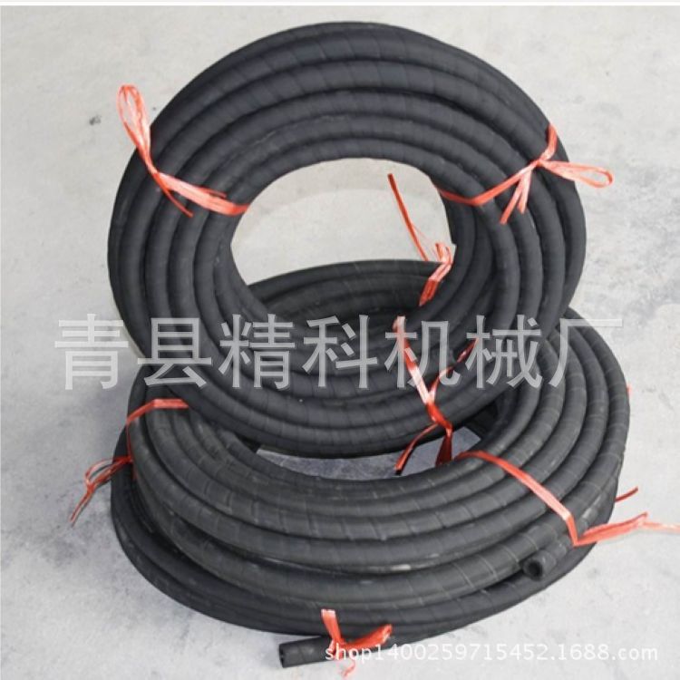 水泥罐车专用耐温胶管 钢丝编织耐温胶管 夹布蒸汽耐温胶管