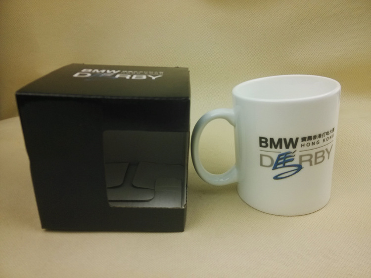 BMW赞助广告马克杯 促销广告水杯