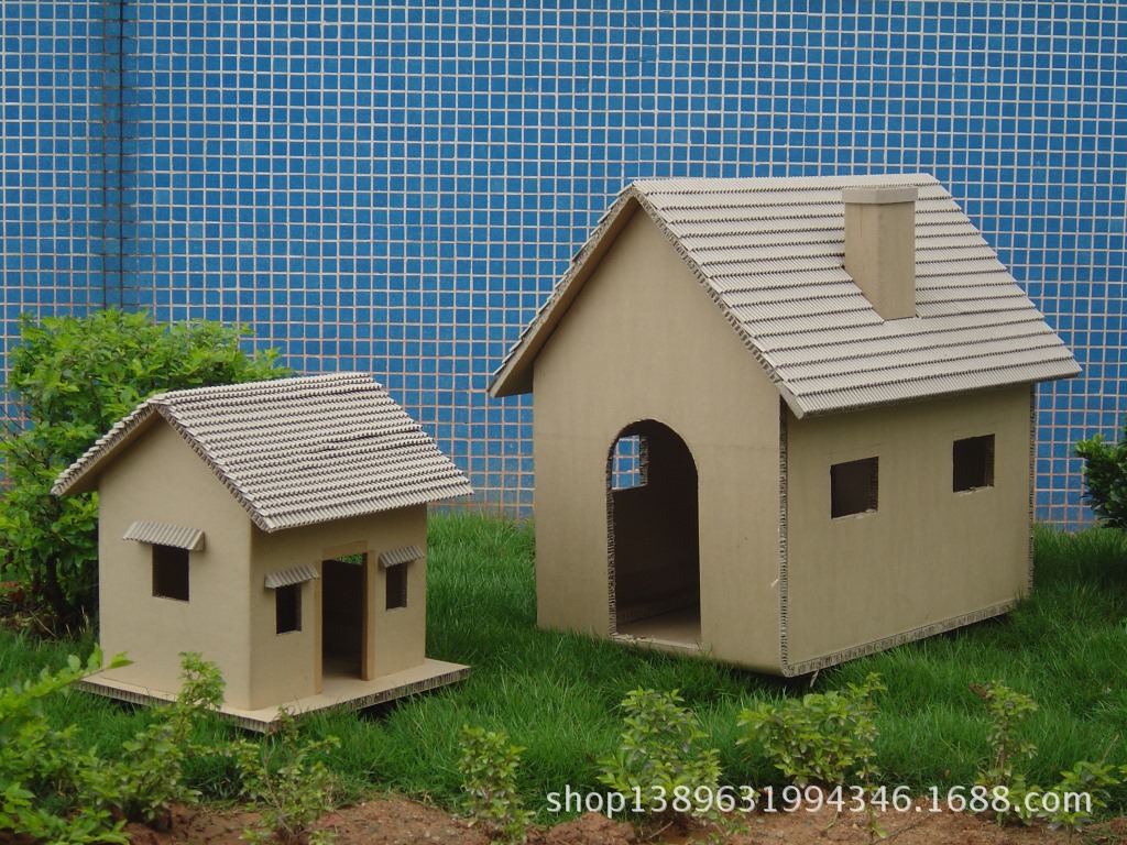 全纸化工艺品/宠物房/环保家具新型材料/ 纸家具 /东莞包装