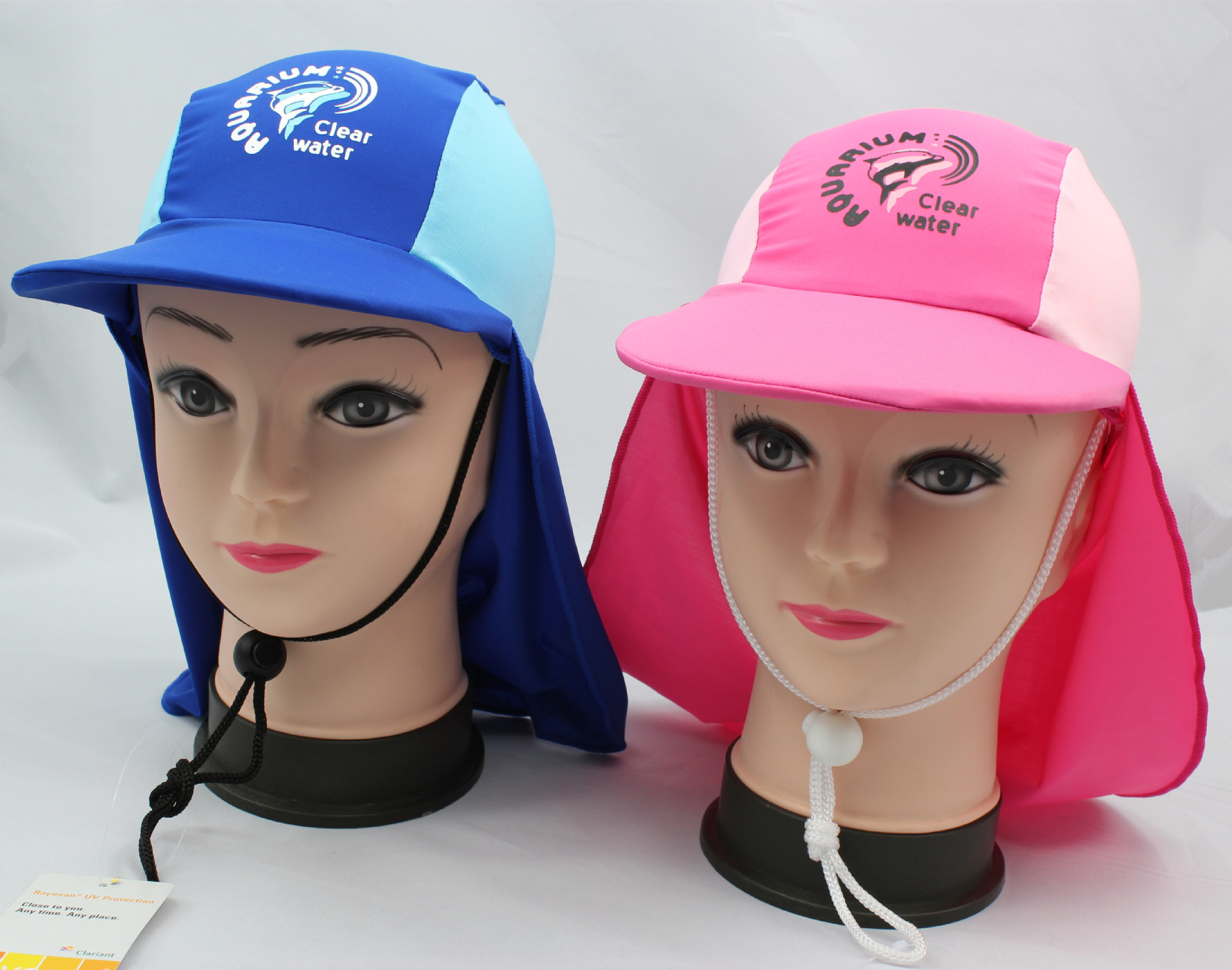 儿童新款粉色蓝色帽子