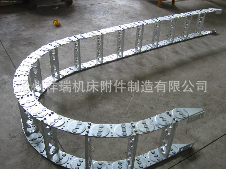 热销耐麿不锈钢拖链 穿线钢制拖链