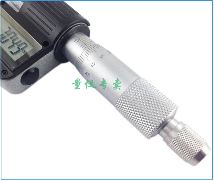 正品广陆数显小头千分尺0-25MM*0.001数显花键千分尺 一级代理