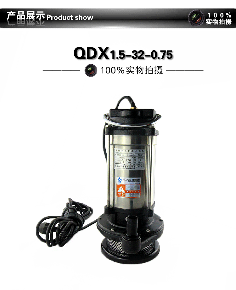 QDX单相不锈钢潜水电泵_05