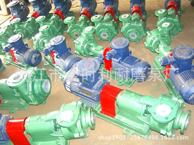 FUB钢衬氟塑料砂浆泵