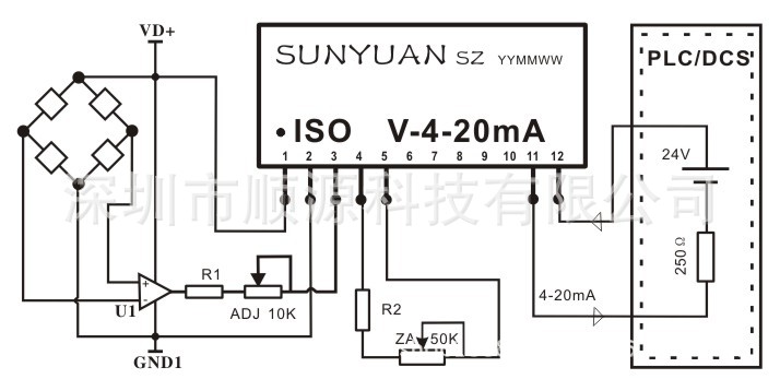 ISO V-4-20mA应用图