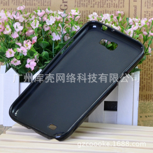 三星7100透明磨砂布丁套