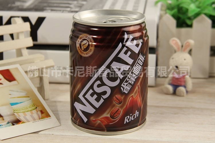 【进口饮料】正宗听装 易拉罐香港 雀巢咖啡(香浓)250ml 批发