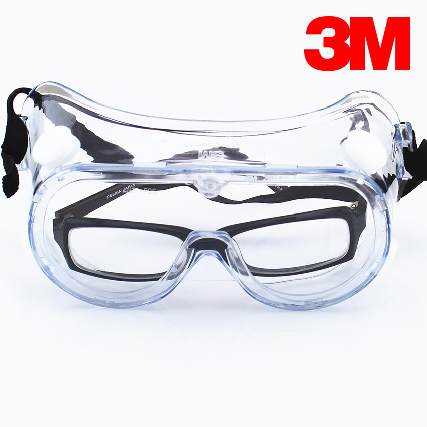 正品3M1621护目镜防尘防飞溅防化防风沙护目镜防护眼镜防酸碱眼罩