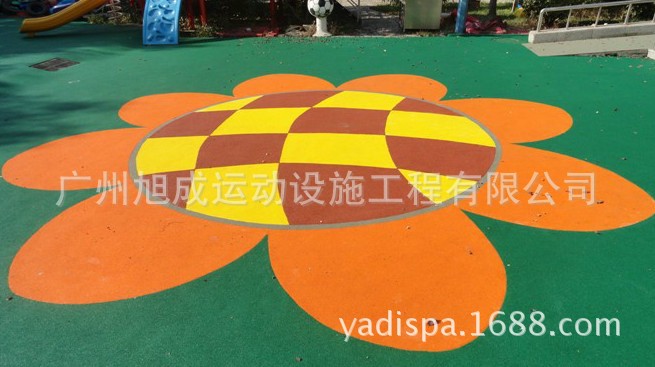 EPDM橡胶颗粒地面9