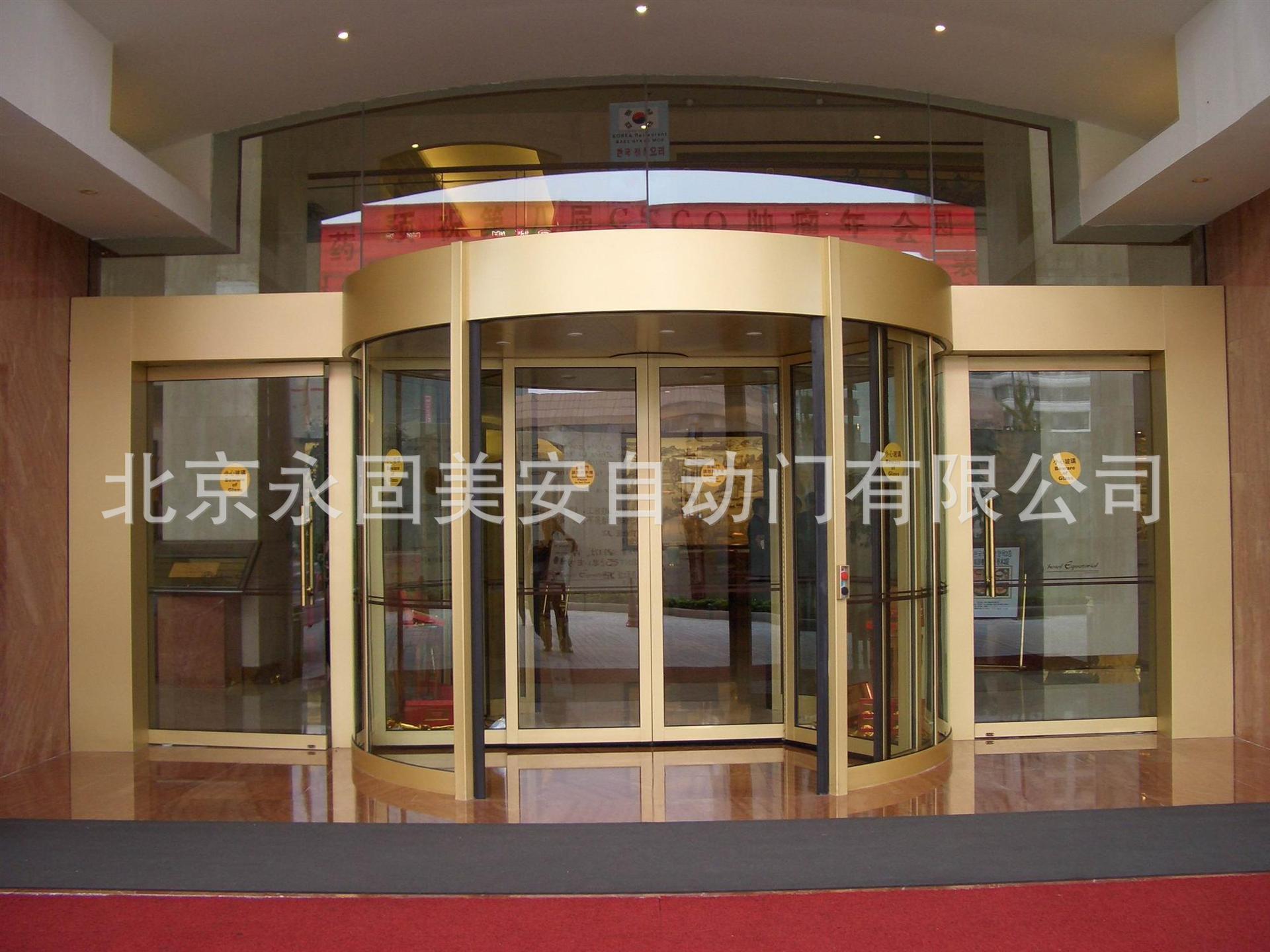 永固美安006有框旋转门120000一套