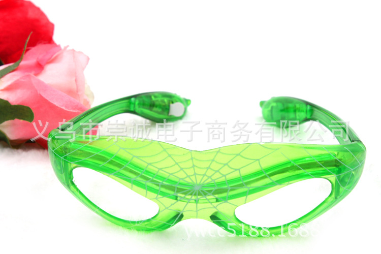 蜘蛛侠眼镜绿色