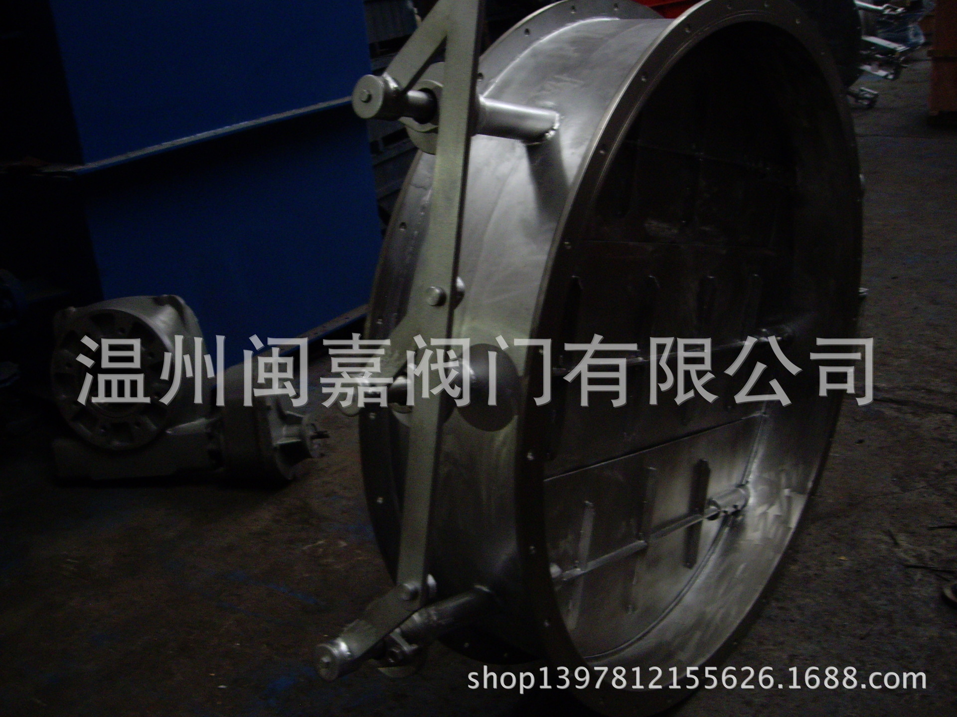 不锈钢圆型百叶阀-1