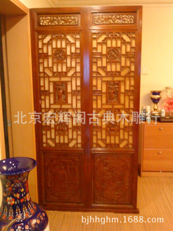 仿古门、窗、吊顶