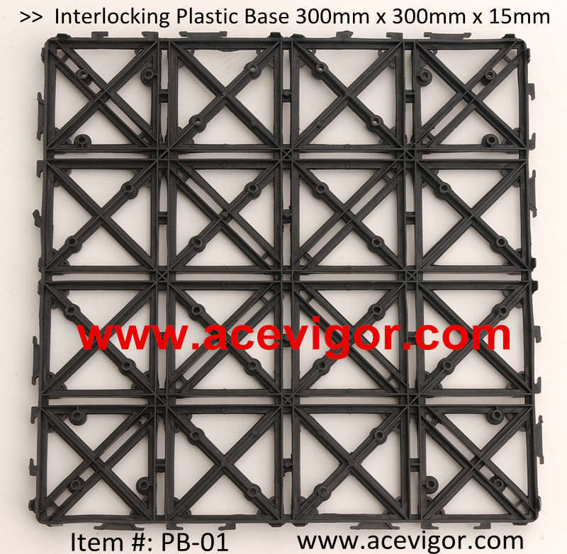 PB-01 Plastic Base 300x300x15m