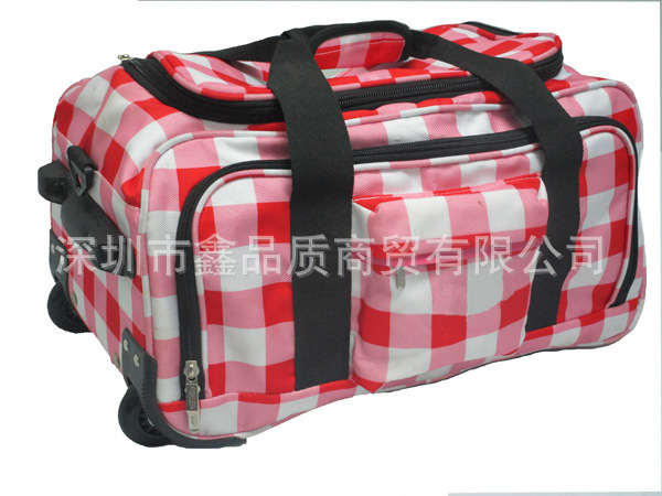 XPZ-L01红格拉杆箱-2