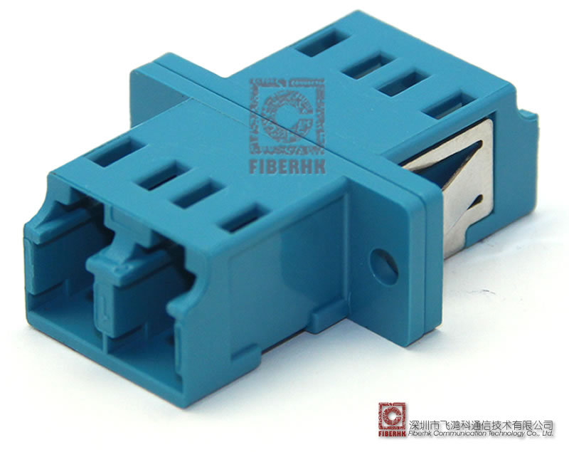 LC 双通带法兰蓝色适配器